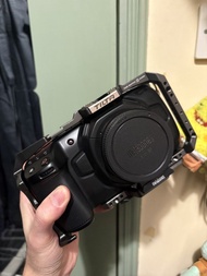 blackmagic 4k + Tilta 兔籠 + Metabones 轉接環