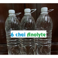 Anolyte Solution (Water A) - 6 bottles of 1.5 liters