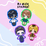 BJ Alex Manhwa Fanart Stickers