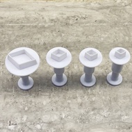 Ct-018 (4PCS) DIAMOND Mold/DIAMOND Mold/DIAMOND Mold/DIAMOND FONDANT Mold/DIAMOND PLUNGER/Cake Mold/