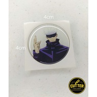Gojo SATORU JUJUTSU KAISEN resin sticker emblem