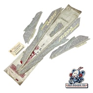 Striping Sticker Stiker Lis Body Honda Astrea Grand Limited Edition 97 Original