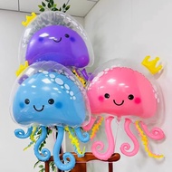 Double Bubble Jellyfish Balloon Cartoon Cute Crown Jellyfish Balloon Stall Balloon Toy 8.9