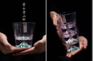 富士山玻璃杯