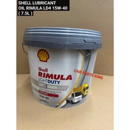 ( 100% ORIGINAL ) SHELL LUBRICANT OIL RIMULA LD4 15W-40 ( 7.5L )