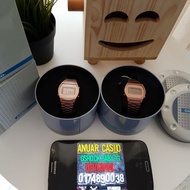 Jam casio rosegold B640WC-5A