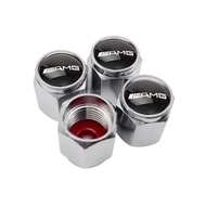 จุกลม จุ๊บลมพวงกุญแจ เบนซ์ Amg mercedes benz Car TireValve Stem Caps C B Class Sl-class Black