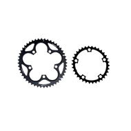 SRAM Road Bike 10-Speed Five-Hole Chainring BCD110mm Aluminum Alloy For 50-34T Chainring, Black