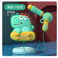 Influencer Backpack Water Gun Children's Toy Water Fighting Handy Tool, Cartoon Strap Water Gun