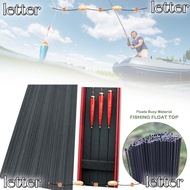 LETTER 10pcs Floats Buoy Material, Carbon 60cm Fishing Float Drifting Feet,  Style Tackle Eye-Catch 
