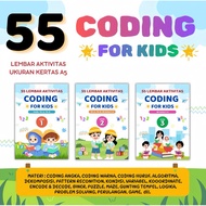 55 SHEETS OF LEARNING ACTIVITIES FOR KIDS MATHEMATICS ENGLISH ETC. FULL COLOR WIN