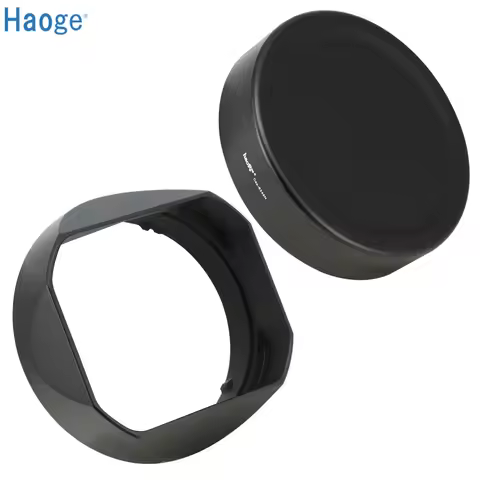 Haoge LH-S245N Bayonet Square Metal Lens Hood for Sony FE 50mm F2.5 G FE 40mm F2.5 G FE 24mm F2.8 G 