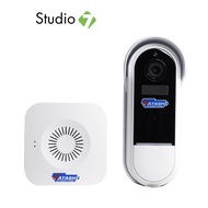 กล้องติดหน้าบ้าน WATASHI WIOT1032 Wireless Doorbell 1080P Wi-Fi Battery by Studio7