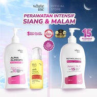 [BUNDLING 3] WHITE INC AHA Body Serum + Alpha Glowhite Body Lotion + Retinolwhite Body Lotion