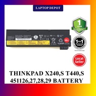 Lenovo Thinkpad X240 X240S T440 T440S 45N1126 45N1127  45N1128 45N1129 Replacement Battery