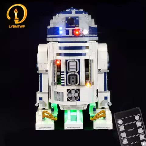 LED Light Kit Building Blocks For75308 Moive Series Classic r2d2 Robot Building Blocks Set Model (NO