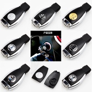 Metal Badge Key Cover compatible with Mercedes-Benz A, B, C, E, S, G, SLK, GLK,CLA, CLS AMG Key Cove