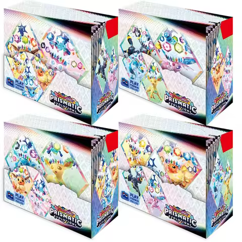 324/360 Pcs/Set Pokemon Card Astral Radiance 151 Prismatic Evolutions PALDEAN FATES English Booster 