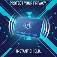 RFID NFC BLOCKING CARD, RFID BLOCKER, RFID CARD BLOCK CARD RFID Blocking Card