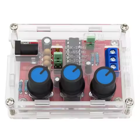 1Hz -1MHz XR2206 Function Signal Generator DIY Kit Sine/Triangle/Square Output Signal Generator Adju