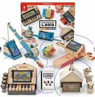 Switch Labo 3個games未砌全新