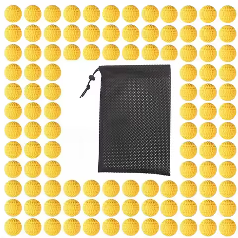 200PCS Premium EVA Ammo for Nerf Rival Series Round Ball Bullets Refill Darts Pack with Portable Sto