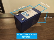 แบตเตอรี่สำรองไฟ รถไฟฟ้า UPS 12V 6AH-20AH มี BMS จ่ายกระแสสูงสุดได้ 56A (มีของพร้อมส่ง)