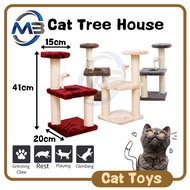 Kucing Scratcher Indoor | Cat Scratcher Tree Cat Tree Play Bed Cat Scratching Post Pole Toy for Cats