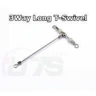 UTS 3Way Long T-Swivel