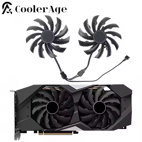 Video Card Fan For Gigabyte RTX2070 RTX 2060 SUPER 2070 WINDFORCE 95MM PLD10010S12H GTX1660Ti GTX165