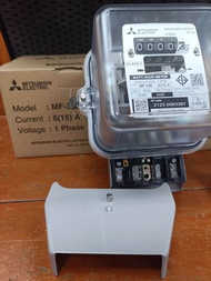 MITSUBISHI มิเตอร์ไฟฟ้า ชนิดจานหมุน MF-33E 1เฟส 2สาย ขนาด 5(15)A และ 15(45)A 220V