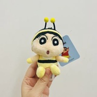🇰🇷韓國限定✨蜜蜂 Bee 造型 蠟筆小新 公仔 鎖匙扣 吊飾 掛飾 掛件 掛袋 Crayon Shin-chan 小白 向日葵 bb 小葵 阿呆 妮妮兔 風間 正男✨韓國景品 昆蟲 動物 扭蛋 盲盒