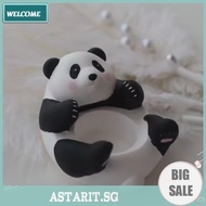 Panda Candle Holder Ambience Decoration Cute Multifunctional for Desktop Bedroom