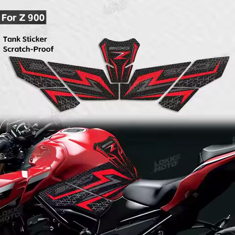 Frosted Motorcycle Fuel Tank Pad Sticker Gas Cap Cover Knee Grip Scratch-Resistant Decals Accessorie