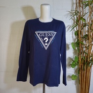 LONGSLEEVE GUESS (SECOND BRANDED) ORIGINAL, SIZE S, DONGKER, TS0428