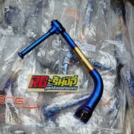 Kick starter wave 125 kharisma supra 125 two tone 2tone 2 tone blue gold heng thailand