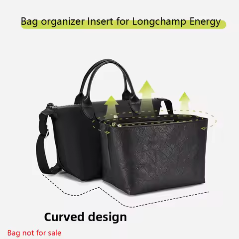 Bag Organizer Insert For Longchamp Energy Small Medium Mini Dupont Paper Support Insert Inner Bag Ac
