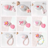 for Baseus M3S M2S Pro Case MC1 M2 AirGo 1Ring AS01 E19 E20 Cute love heart Soft TPU Transparent Pro