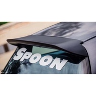 สปอยเลอร์ spoon sport civic eg 3dr หนา แข็งแรง rear spoiler หางหลัง แก็บหลังคา 3door งานละเอียด คุณ