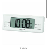 ⚜️全新 行貨 有門市⚜️ 精工鐘 座枱跳字鐘 SEIKO DIGITAL CLOCK QHL093W