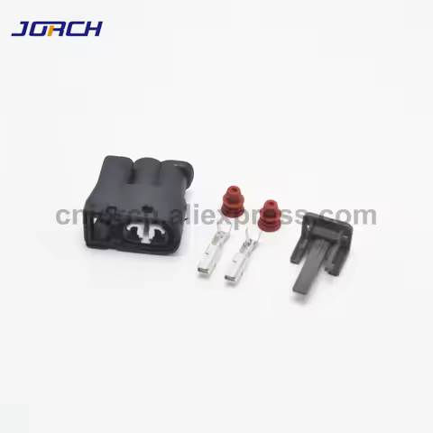 10 Sets 2 Pin Female Injector Auto Connector 90980-11246 7283-8226-30 For Toyota 2JZ-GE Matrix Lexus
