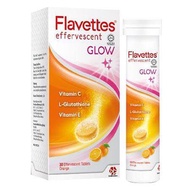 Flavettes Effervescent Glow 30s (Vitamin C 1000mg + Vitamin E + Glutathione) For Hair &amp; Skin Health (Exp. Date: 02/2023)