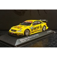 Minichamps Mini Cut 43 1/43 Car Model Mercedes-Benz clk RV Out of Print Old Truck Good Box Good Merc