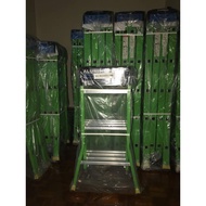 Tangga Lipat 12feet@step Warna Random Silver Hijau Baru