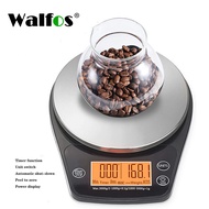 WALFOS เครื่องชั่งอิเล็กทรอนิกส์ดิจิตอลกาแฟเครื่องชั่งอาหารครัวเครื่องประดับเครื่องชั่งอิเล็กทรอนิกส