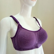 Women Seamless Non Wired Bra B cup Cotton Bra La Crevyln Ladies Teenages Bra Size 36-42 [Ready Stock