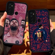 S129 Football Messi 10 Casing for Realme 14 14T 14X C71 C73 5s C2s C75 5 C17 C2 5i Narzo 10A 20A 7i 