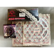 Chain Set-Ster Yamaha YZ250 T V W X Y Z A1 B1 D2 E2 F2 G2 H2 J2 K2 (1p8 1ss) Year 2005 to 2025