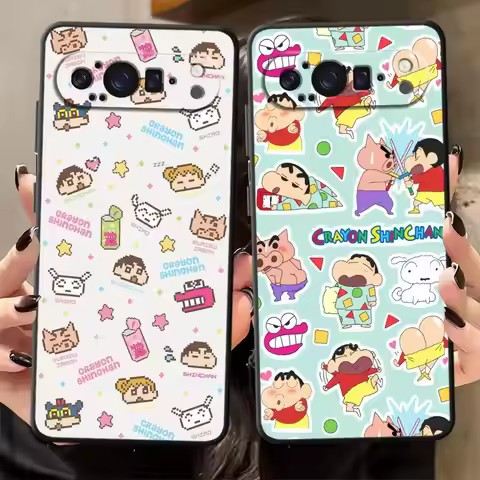 Cra-yons Shin-chans Funda Phone Cover Case for Google Pixel 8a 9a 10 9 Pro XL 7a 6 7 8 Pro 6a