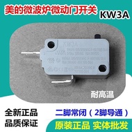 Universal Beautiful Microwave Oven Door Switch Micro Switch KW3A Silver Dot Two-pin Normally Closed 